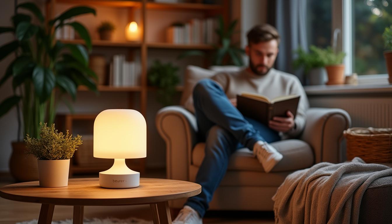 découvrez comment la lampe beurer tl 100 transforme votre quotidien en améliorant votre bien-être. profitez de ses bienfaits pour lutter contre la fatigue, stimuler votre humeur et améliorer votre énergie, tout en créant une atmosphère chaleureuse et apaisante dans votre intérieur.