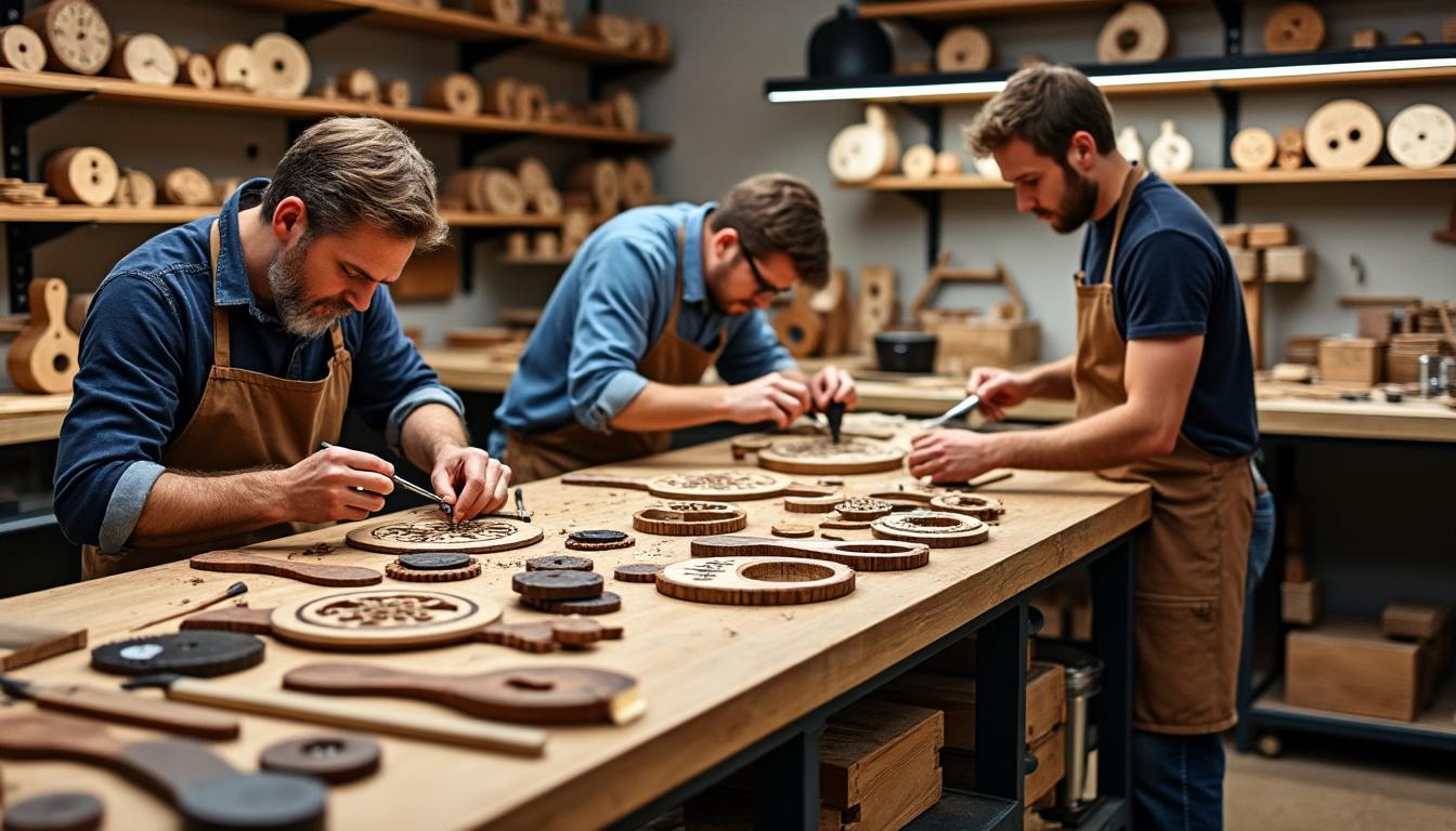 découvrez la collection de montres en bois jura, où l'élégance rencontre la nature. des créations uniques et artisanales qui allient style et écologie pour sublimer votre poignet avec authenticité.