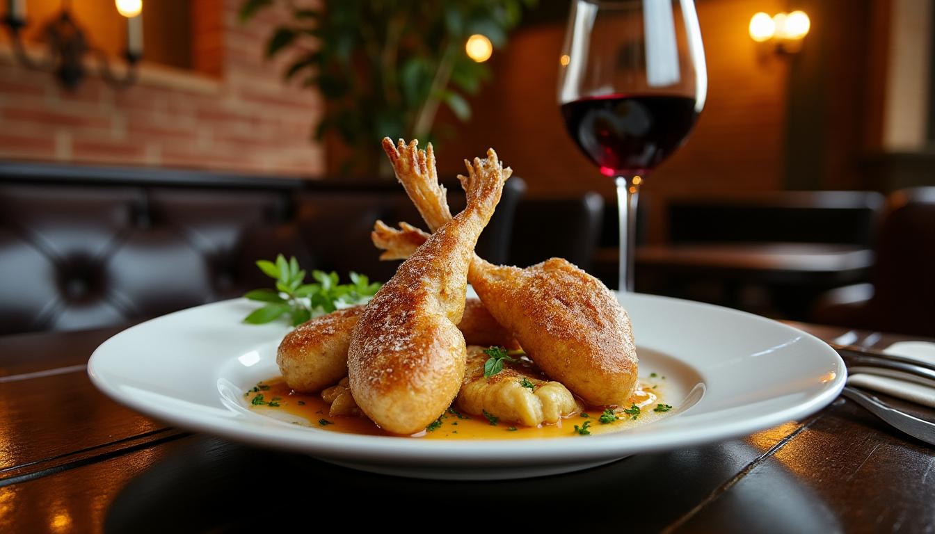 découvrez la cuisse de grenouille, un plat emblématique aux influences culinaires variées, alliant traditions françaises et inspirations internationales pour une expérience gustative unique.