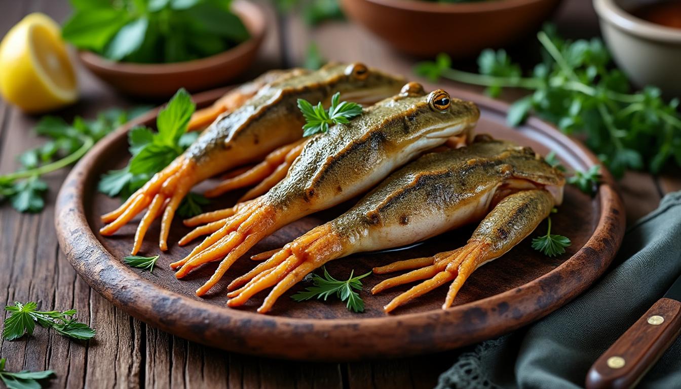 découvrez la cuisse de grenouille, un plat savoureux aux influences multiples qui allie tradition et originalité. explorez ses origines, ses recettes et les différentes façons de la déguster.