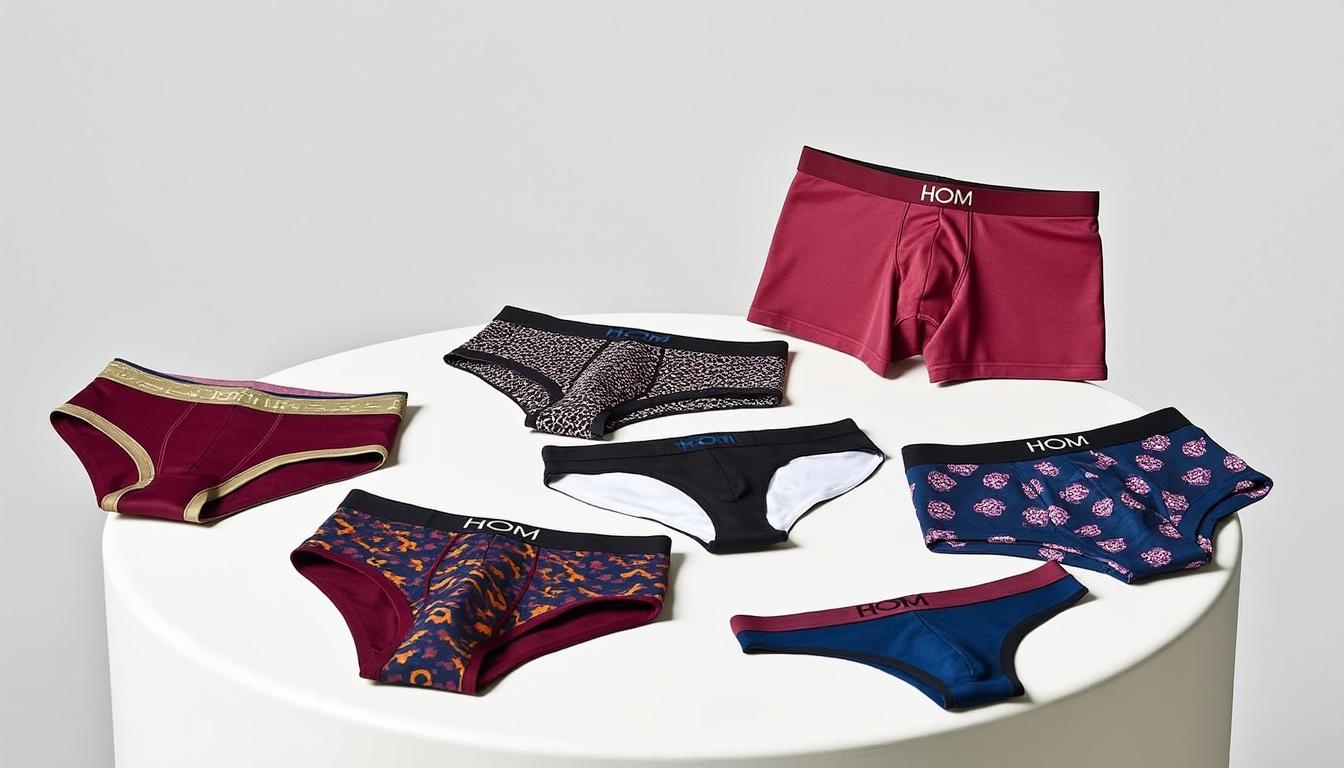 découvrez hom, la référence de la lingerie masculine française : des matières haut de gamme et des designs uniques pour allier confort, élégance et innovation. adoptez la qualité qui fait la différence !