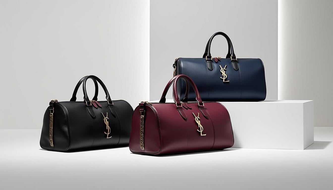 découvrez la variété des couleurs et des designs des sacs duffle saint laurent, alliant élégance et style contemporain pour toutes vos envies.