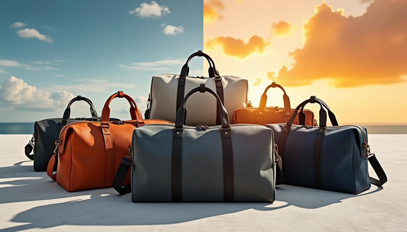 découvrez la variété des couleurs et designs des sacs duffle de saint laurent, alliant élégance et modernité pour sublimer votre style.