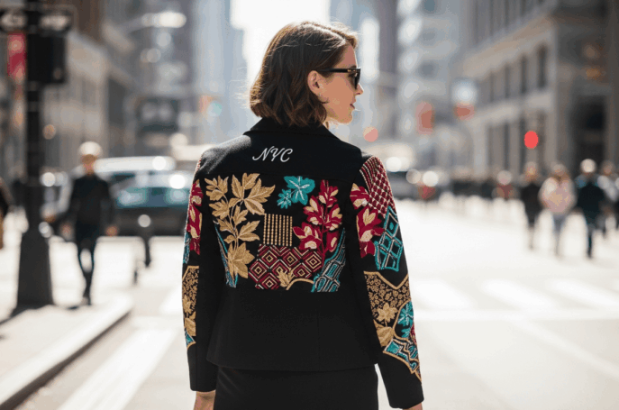 veste personnalisée pour femme