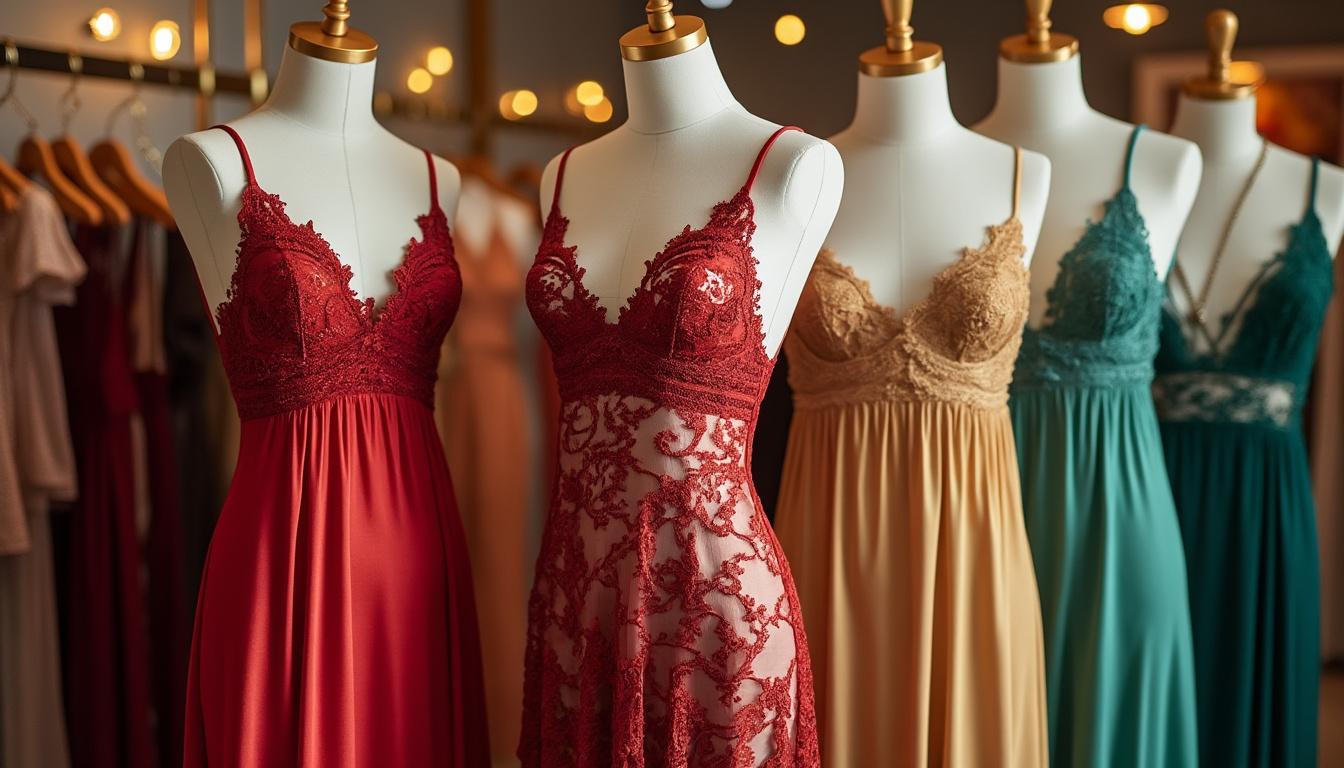 explorez les marques incontournables qui brillent cette saison avec leur lingerie de fête élégante et festive, parfaite pour vos occasions spéciales.