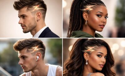 découvrez les meilleures inspirations de traits de cheveux en forme de z avec éclair, parfaits pour toutes les occasions. styles tendance et originaux pour sublimer votre look.
