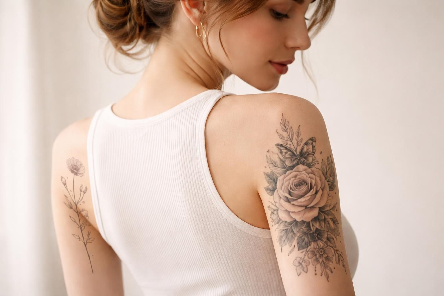 découvrez les prix des tatouages pour femmes selon le style choisi, fineline ou réaliste, et trouvez l'inspiration pour votre prochain tatouage.
