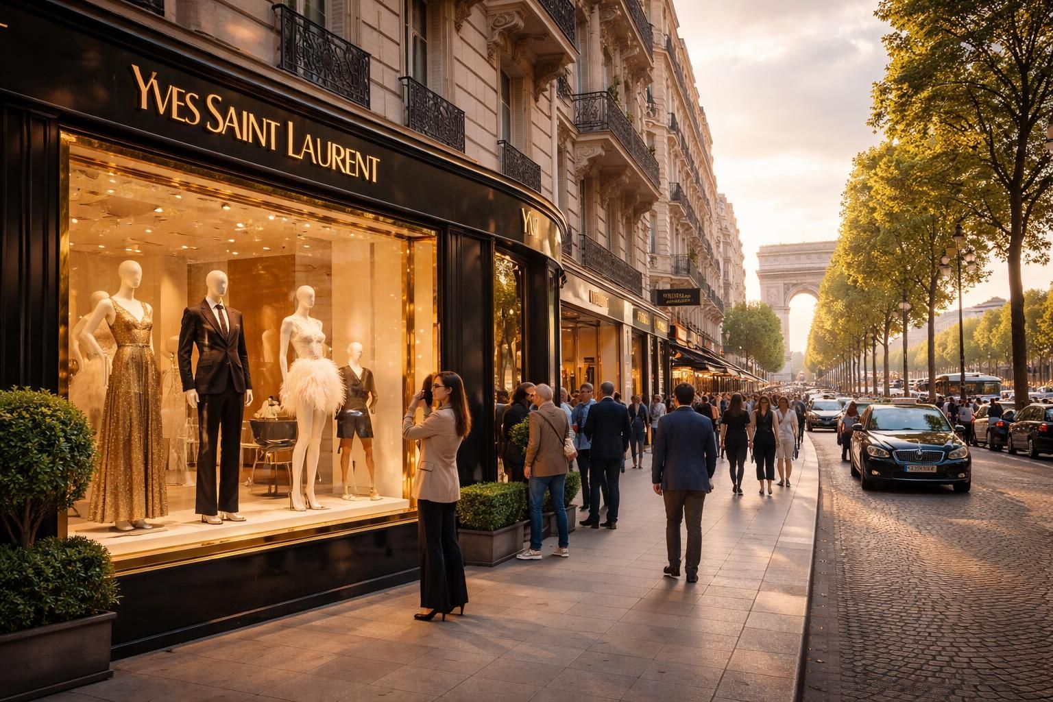 découvrez la boutique yves saint laurent sur les champs elysées, un lieu incontournable pour les passionnés de mode à la recherche d'élégance et de style parisien.