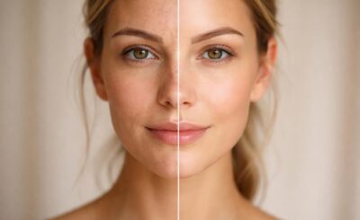 découvrez les effets impressionnants du rétinol sur le visage, avant et après traitement, pour une peau plus lisse, éclatante et rajeunie.