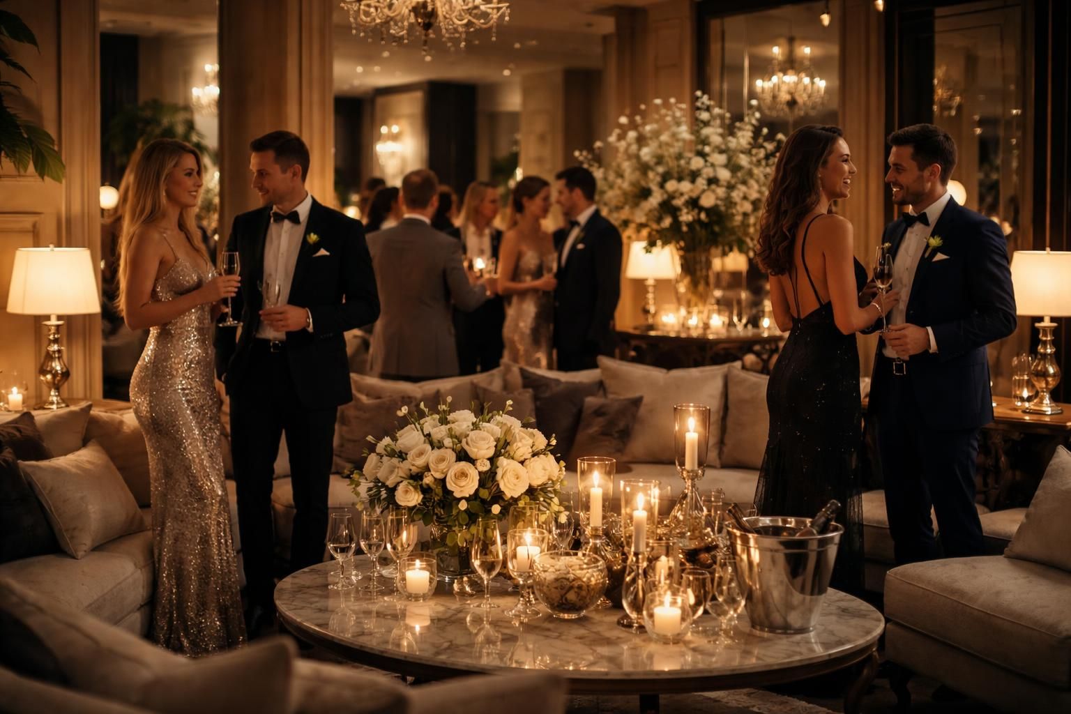 découvrez nos conseils pour choisir l'éclairage parfait lors d'une soirée chic et choc, afin de créer une ambiance élégante et mémorable.