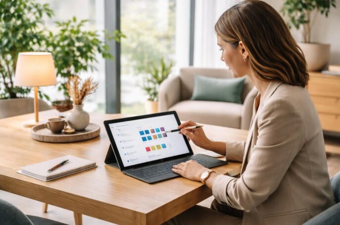 découvrez notre corner de consultation privée offrant une personnalisation client innovante sur tablette windows pour une expérience unique et sécurisée.