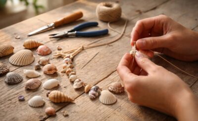 apprenez à créer un collier original avec des coquillages grâce à notre guide pratique étape par étape, idéal pour les amateurs de diy et de créations naturelles.