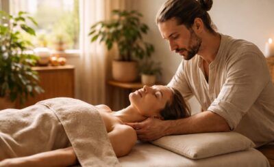 découvrez le massage intuitif, une approche douce qui invite à l'écoute attentive de votre corps pour un bien-être profond et personnalisé.