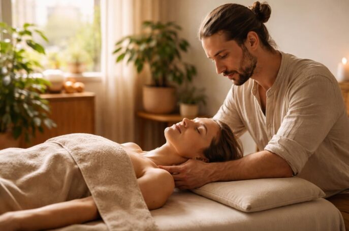 découvrez le massage intuitif, une approche douce qui invite à l'écoute attentive de votre corps pour un bien-être profond et personnalisé.