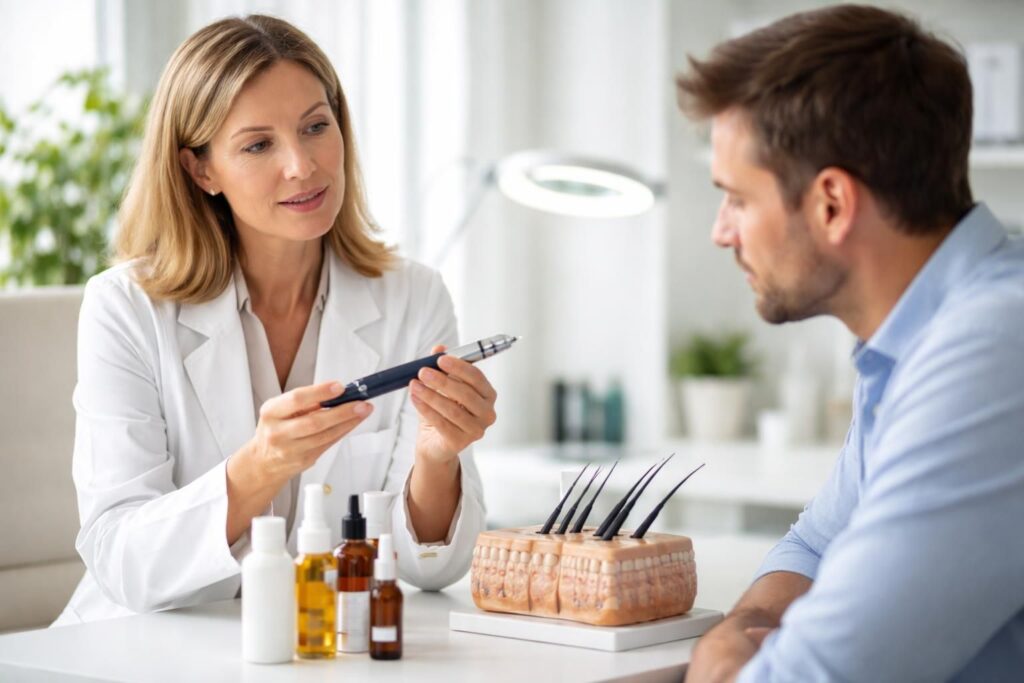 découvrez les avis d'experts sur l'efficacité du dermapen pour la santé des cheveux et son impact sur la repousse capillaire.