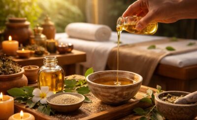 découvrez les bienfaits millénaires de l'huile de sésame pour massage ayurvédique, une tradition ancienne favorisant la santé, la détente et le bien-être global.