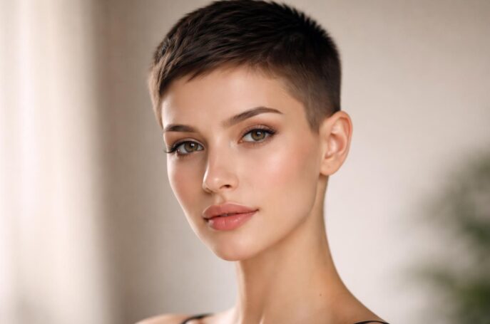 découvrez la coupe pixie rasée, idéale pour sublimer les traits de votre visage avec style et modernité.