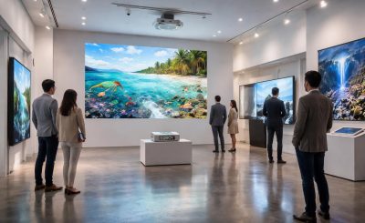 découvrez comment animer votre showroom en boucle grâce au vidéoprojecteur epson, pour une présentation dynamique et immersive de vos produits.