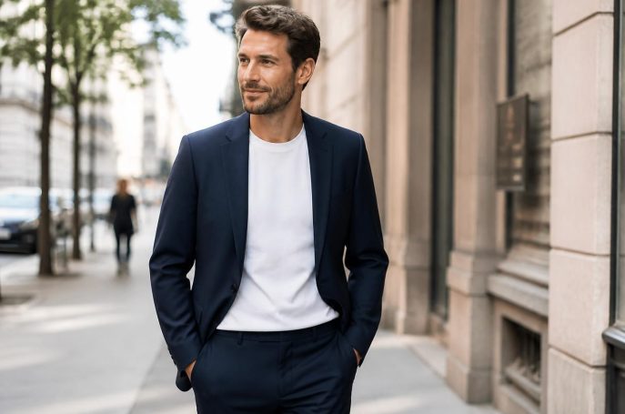 découvrez comment le costume associé au t-shirt crée un style alliant confort et sophistication, parfait pour moderniser votre garde-robe avec élégance décontractée.