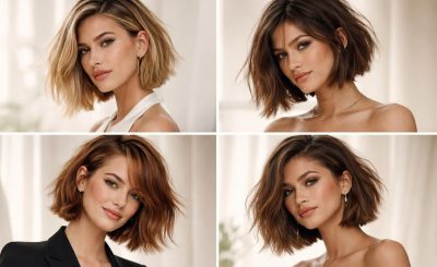 découvrez comment les célébrités adoptent avec élégance le carré plongeant destructuré effilé, une coiffure tendance qui allie modernité et sophistication.
