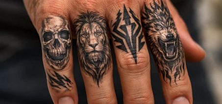 découvrez des idées de tatouages pour doigt homme qui subliment la virilité avec des motifs tendances et expressifs.